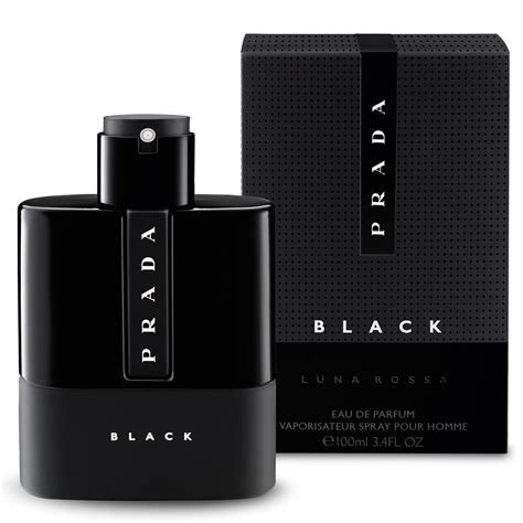 prada black men aftershave